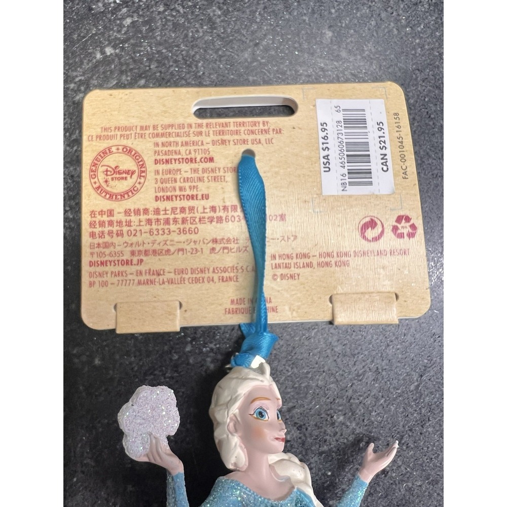 DISNEY 2016 SKETCHBOOK ORNAMENT ELSA FROZEN PRINCESS CHRISTMAS HOLIDAY NWT NIB - Picture 4 of 6